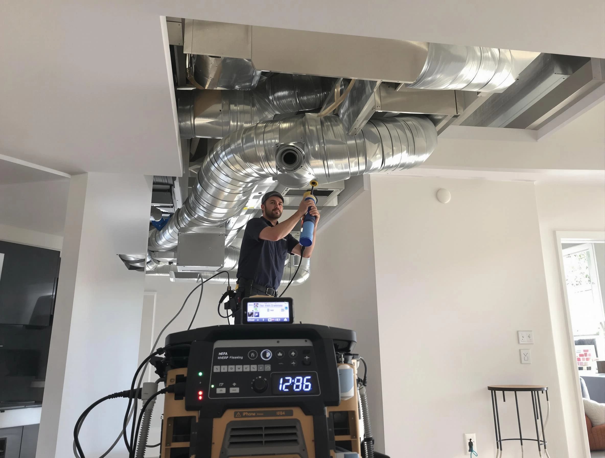 Advanced pure air duct cleaning by North Valley Air Duct Cleaning in North Valley