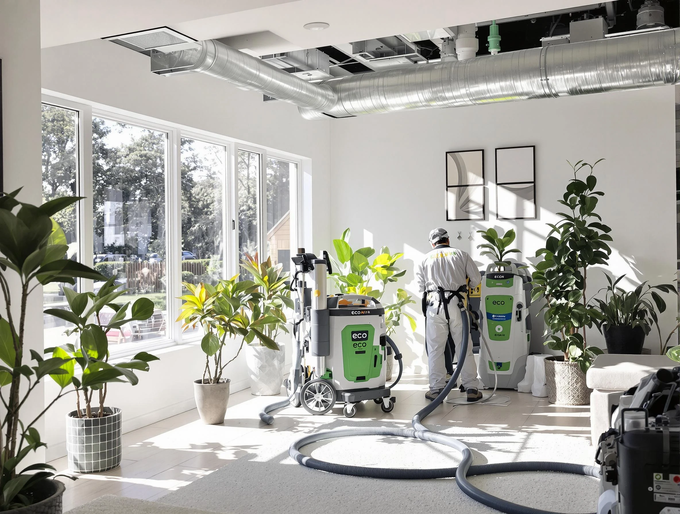 Environmentally-friendly duct cleaning by North Valley Air Duct Cleaning in North Valley
